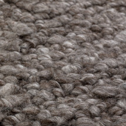 Vloerkleed Boucara Ø250cm grijs Kare Design