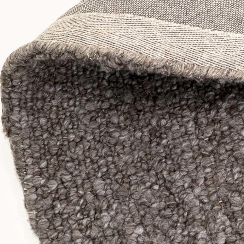 Vloerkleed Boucara Ø250cm grijs Kare Design