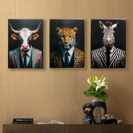 Canvas Picture mister bull 50x70cm Kare Design