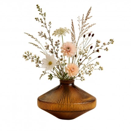 Vase Daphne brown 24cm Kare Design