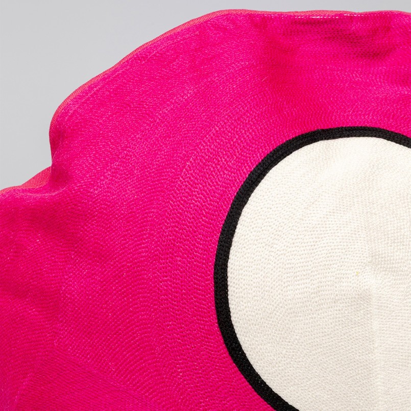 Kussen Icon bloem roze en wit Kare Design
