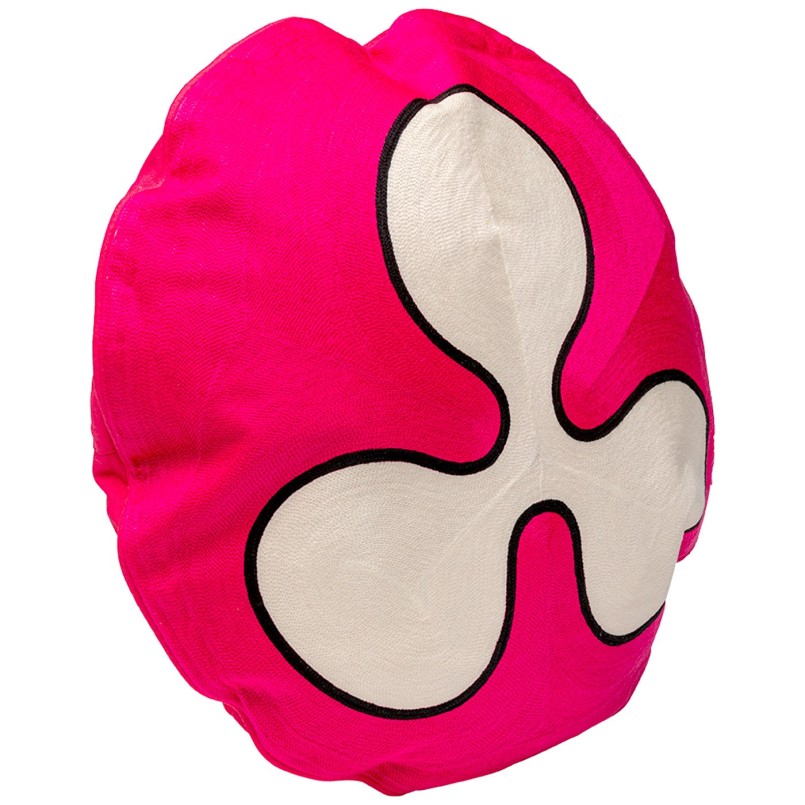 Cushion Icon flower pink and white Kare Design