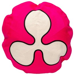 Cushion Icon flower pink and white Kare Design