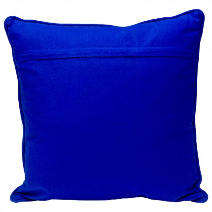 Kussen Icon ster blauw en wit Kare Design