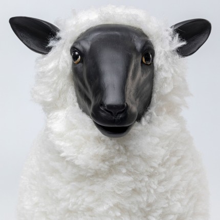 Woonaccessoires schaap 48cm wit Kare Design