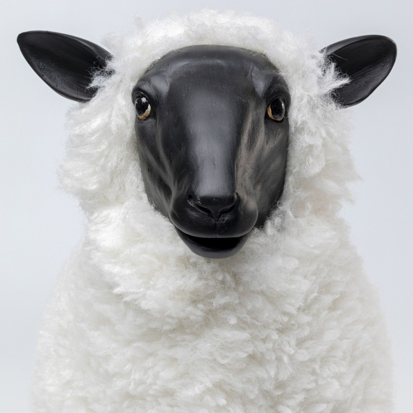 Zwart-witte schapen decoratie - Kare Design