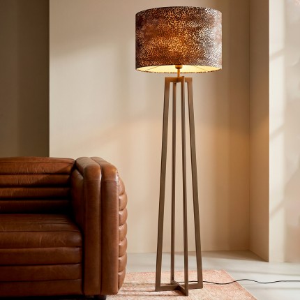 Vloerlamp Timon 160cm zwart Kare Design
