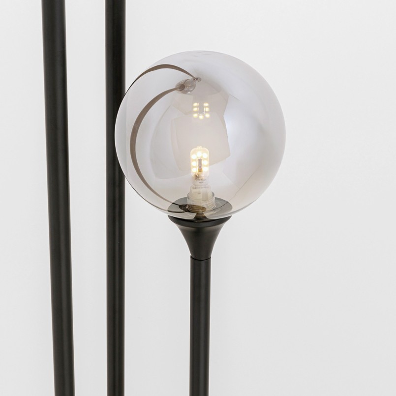 Floor Lamp Al Capone 175cm black Kare Design