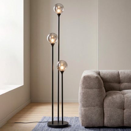 Vloerlamp Al Capone 175cm zwart Kare Design