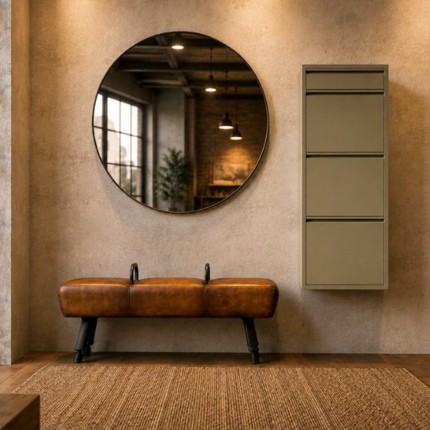 Spiegel Starlet Ø100cm zwart Design