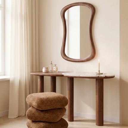 Swivel Stool Pepino 45x45cm brown Kare Design