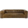 Vintage bruine bank - Vierkante Dans - Kare Ontwerp