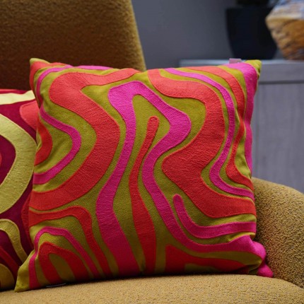 Kussen Electric Feeling roze Kare Design
