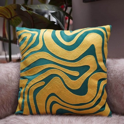 Cushion Electric Feeling yellow Kare Design
