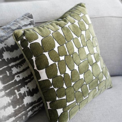 Kussen Pebbles groen Kare Design