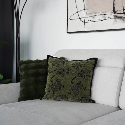 Cushion green leopards Kare Design
