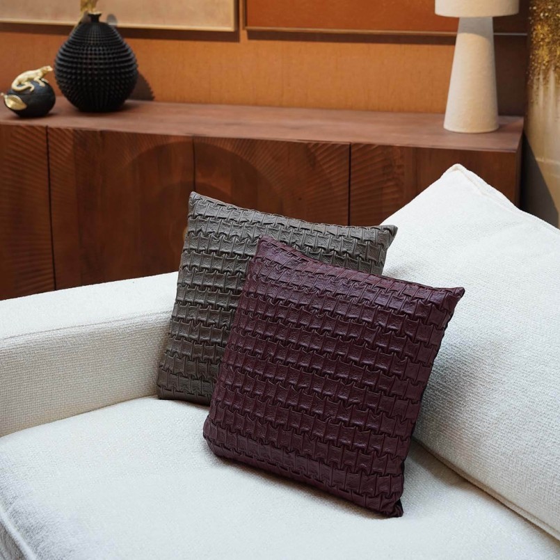 Kussen Posy bordeaux rood Kare Design