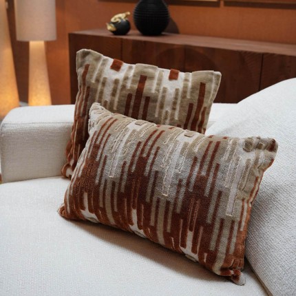 Cushion Goldy Zick Zack 60x40cm Kare Design