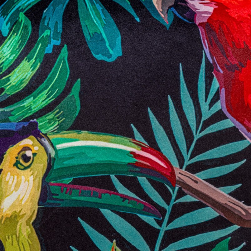 Cushion Fringe Jungle birds Kare Design