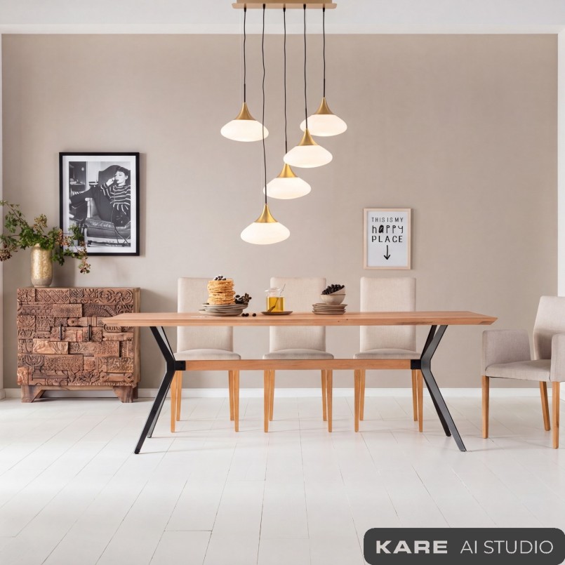 Pendant Lamp Gocce 70cm Kare Design