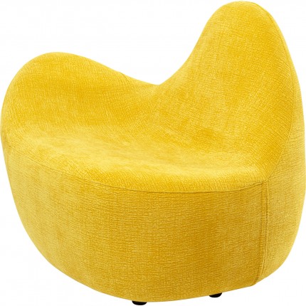 Fauteuil Glow Wave geel Kare Design