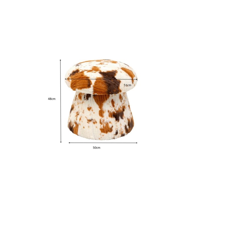 Tabouret Nino Cow Ø51cm