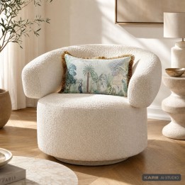 Cushion Fringe jungle temple Kare Design