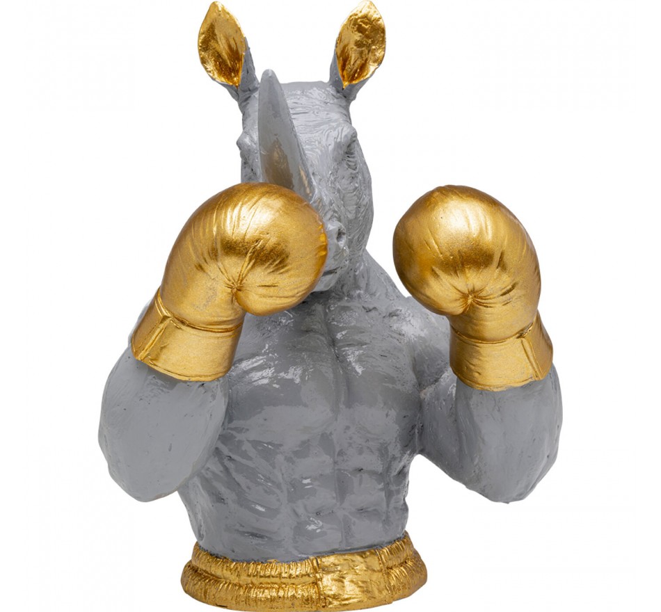 Spaarpot boksende neushoorn Kare Design