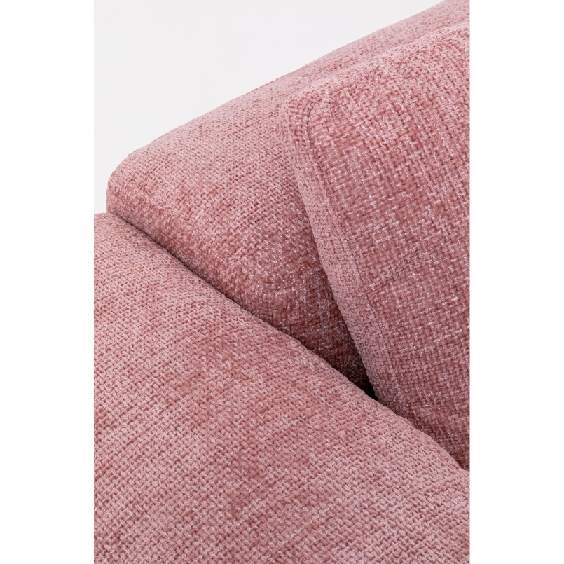 Canapé 3 places Gonzo rose 236cm