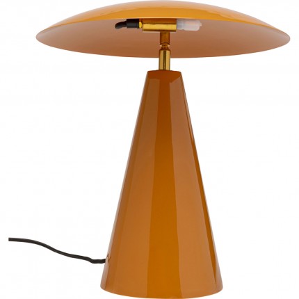 Taffellamp Fungo Flat oranje Kare Design