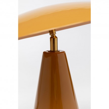 Taffellamp Fungo Flat oranje Kare Design