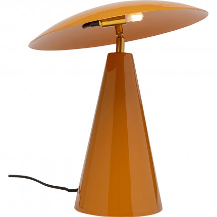 Taffellamp Fungo Flat oranje Kare Design