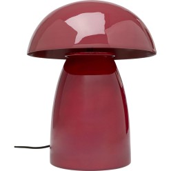 Lampe de table Fungo rouge 37cm