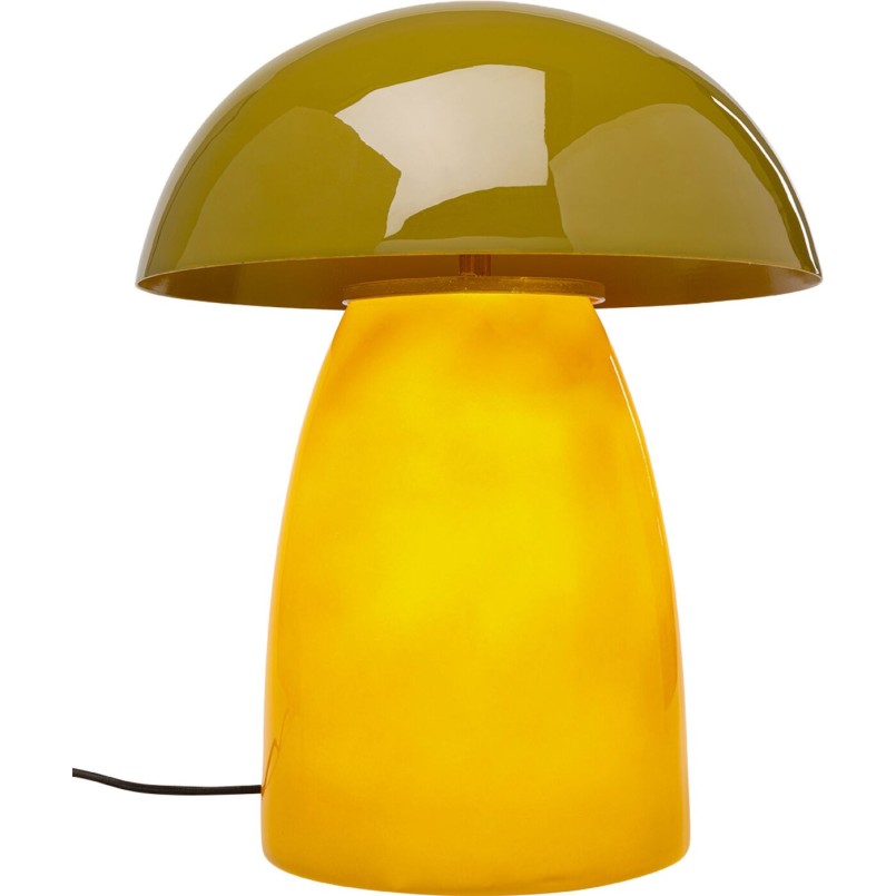 Lampe de table Fungo vert 37cm