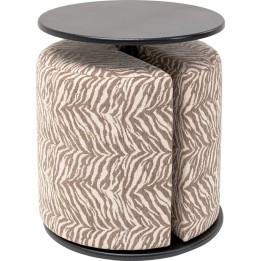table d appoint mit tabouret Liter Together Tiger