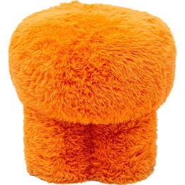 Tabouret Softy orange Ø49cm
