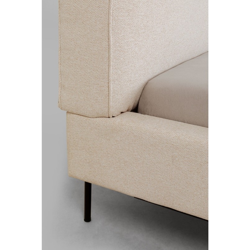 Eigentijds beige bed - East Side - Kare Design