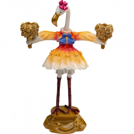 Kandelaar koninklijke flamingo 45cm Kare Design