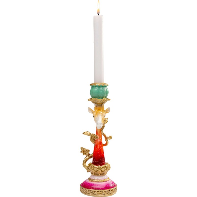 Kandelaar giraffe 26cm Kare Design