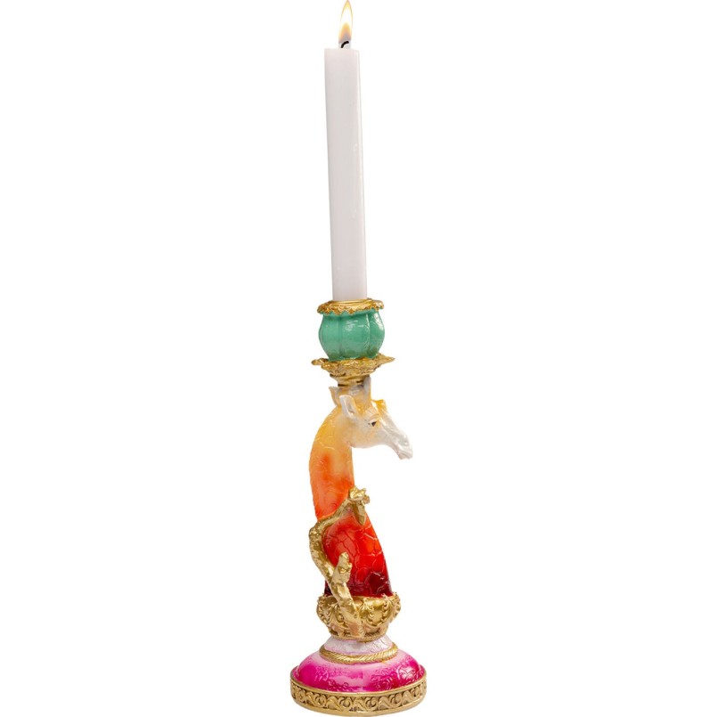 Kandelaar giraffe 26cm Kare Design