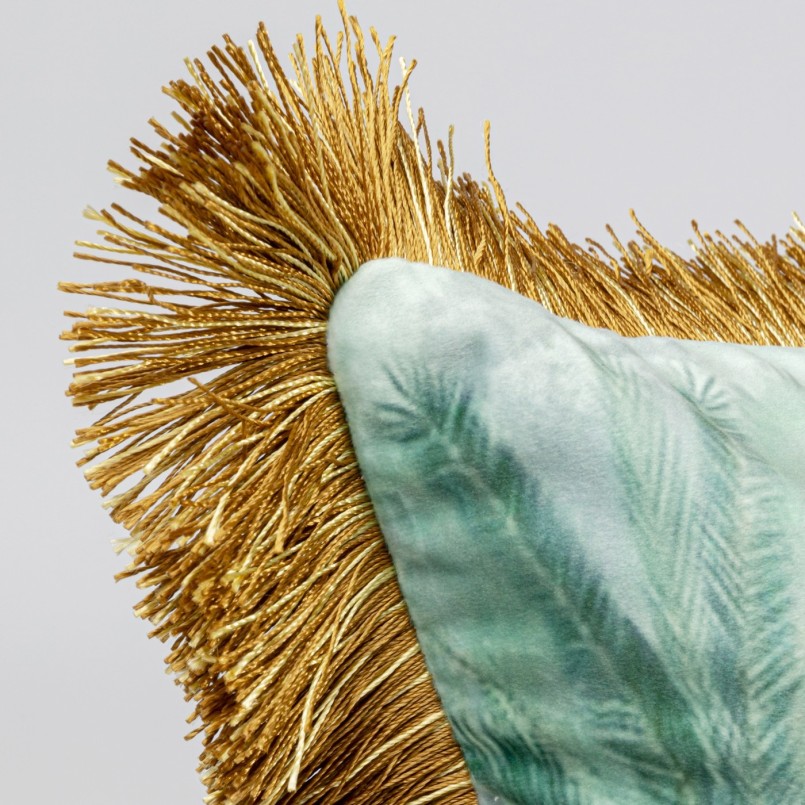 Cushion Fringe jungle temple Kare Design