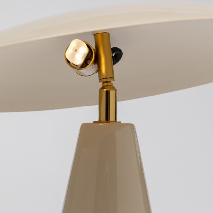 Tafflellamp Fungo Flat creme Kare Design