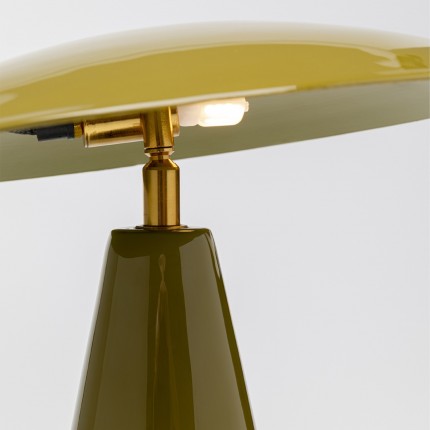 Taffellamp Fungo Flat groen Kare Design