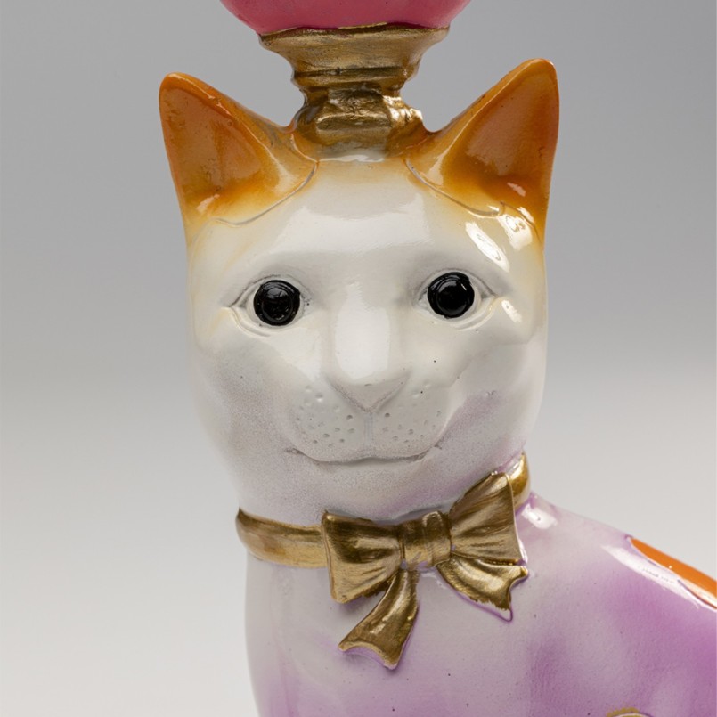 Kandelaar kat 24cm Kare Design