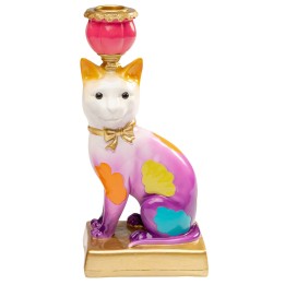Candle Holder cat 24cm Kare Design