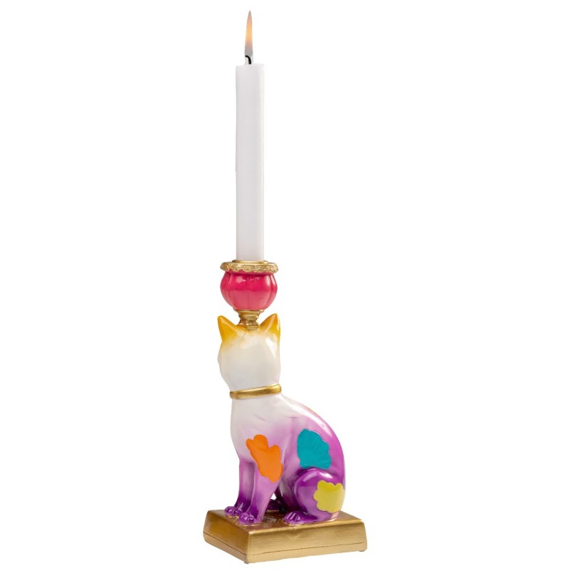 Kandelaar kat 24cm Kare Design
