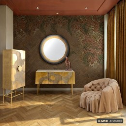 Fauteuil Drapes Kare Design
