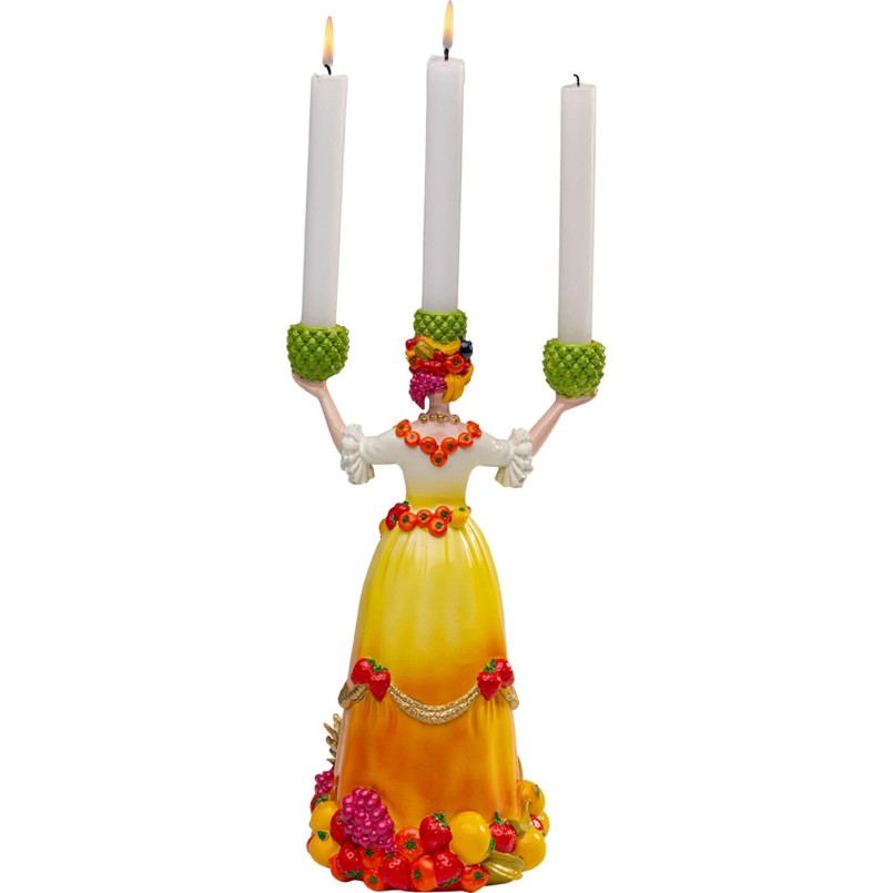 Candle Holder pineapple lady 36cm Kare Design