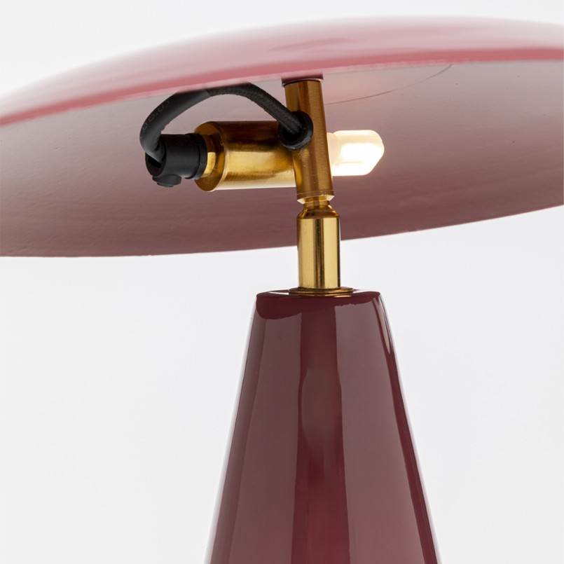Table Lamp Fungo Flat purple Kare Design