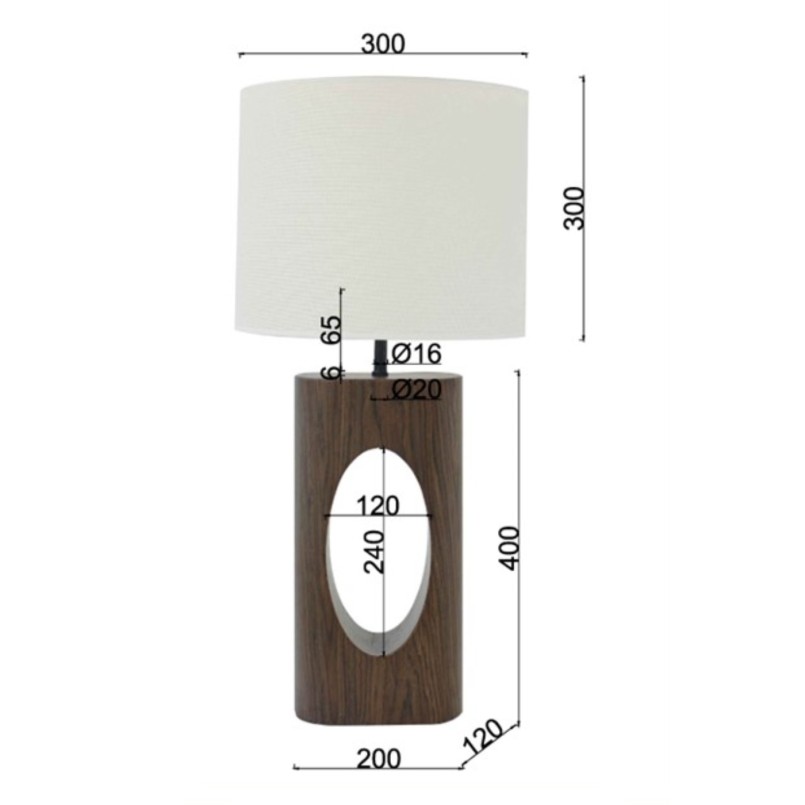Table Lamp Suri 53cm Kare Design